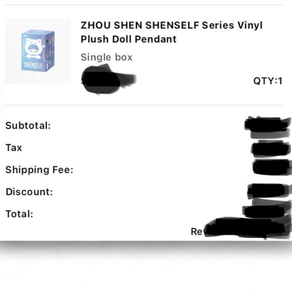Pop Mart ZHOU SHEN SHENSELF Plush Doll Pendant - Shen - Picture 13 of 16
